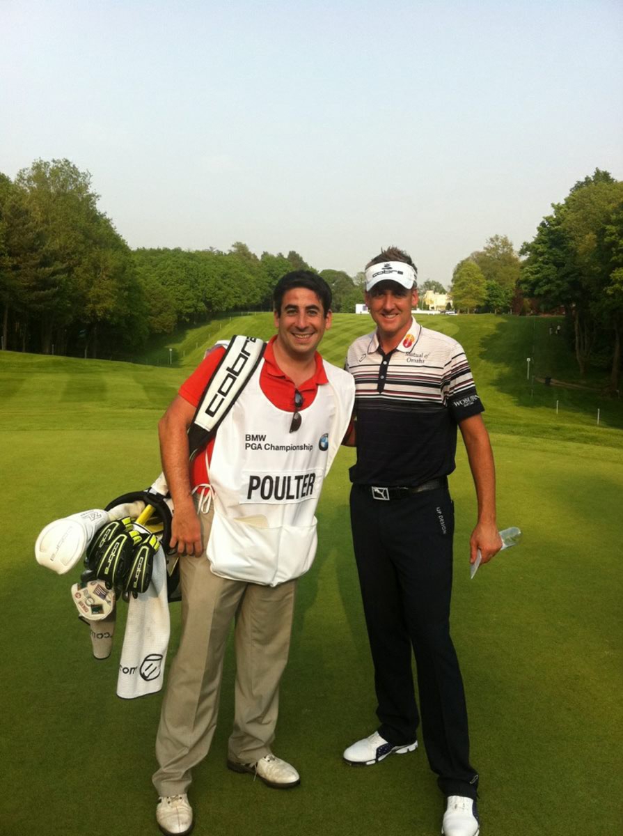 Neddy Yarra and Ian Poulter